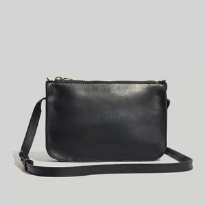 Madewell The Simple Crossbody Bag Black Leather